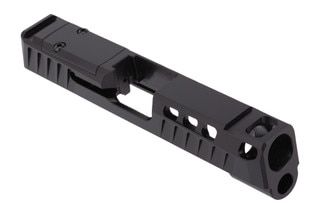 Shalo Tek P365XLC RMSc Cut Sentinel Slide with black nitride finish.